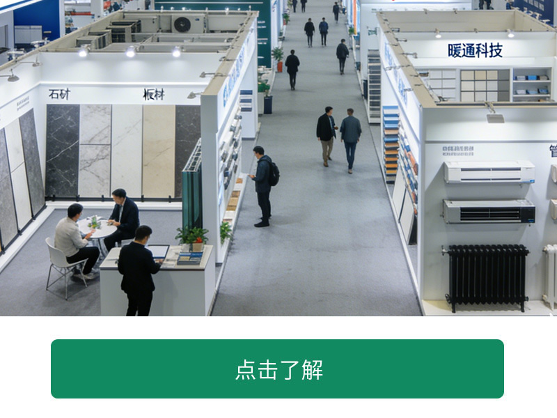为建筑、建材与暖通行业定制的专业展会解决方案